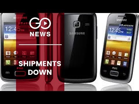 Mobile Handset Shipments Down