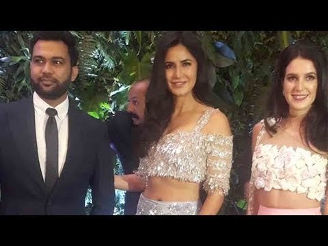 Katrina Kaif with Sister Arrives for Virat Anushka Reception | SpotboyE