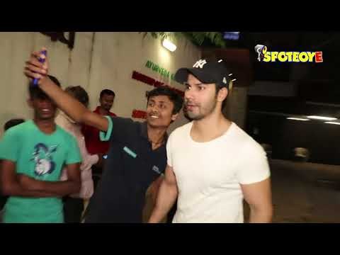 SPOTTED: Varun Dhawan and Kartik Aaryan at the Gym | SpotboyE