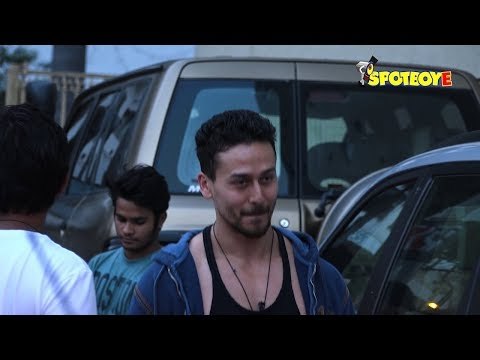 SPOTTED: Tiger Shroff and Disha Patani at their Gym | SpotboyE