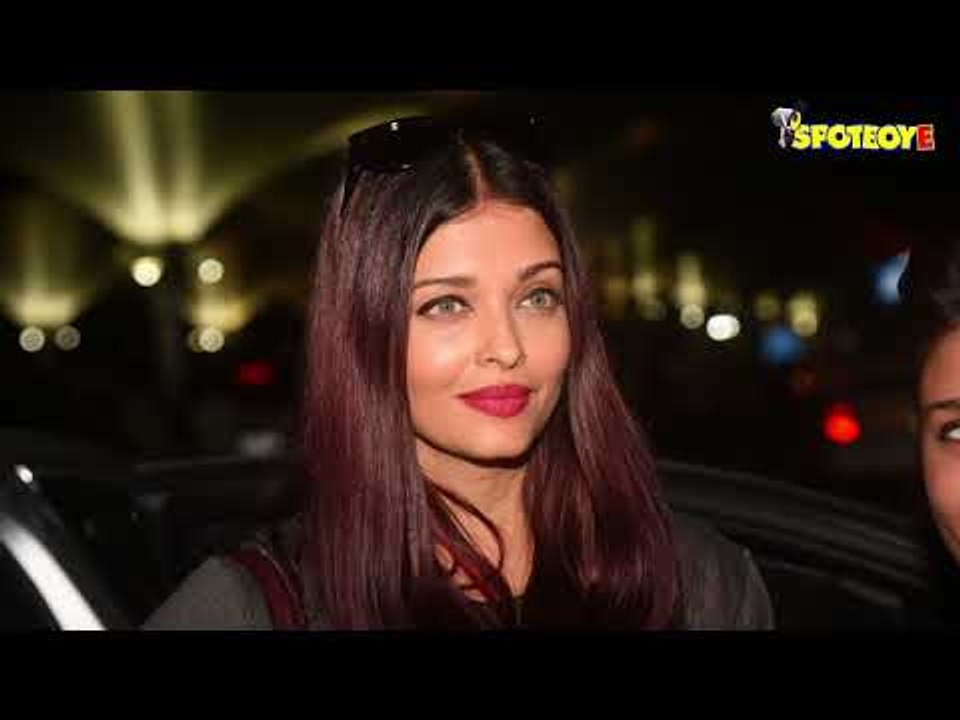 SPOTTED: Aishwarya Rai Bachchan With Aaradhya At The Mumbai Airport | SpotboyE
