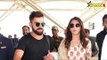 SPOTTED: Virat Kohli and Anushka Sharma Leave for Mumbai from Delhi  | SpotboyE