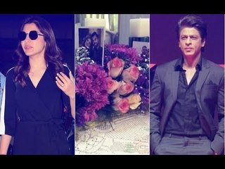 Anushka Sharma Back To Work, Shahrukh Khan Welcomes Her With Flowers | SpotboyE
