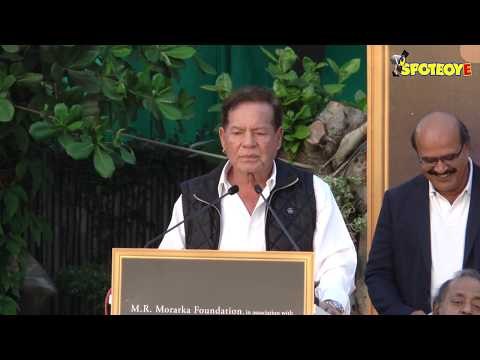 Salim Khan Funny Reaction on being asked about Salman, Arbaaz,Sohail, Helen | Bina kak's Book Launch