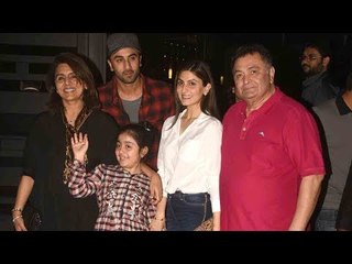 SPOTTED: Ranbir Kapoor with Family at NARA Thai Cuisine | SpotboyE