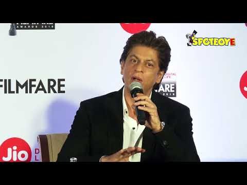 UNCUT- Shahrukh Khan in a Candid Chat with Media at Jio Filmfare Awards Press Conference 2018-Part 3