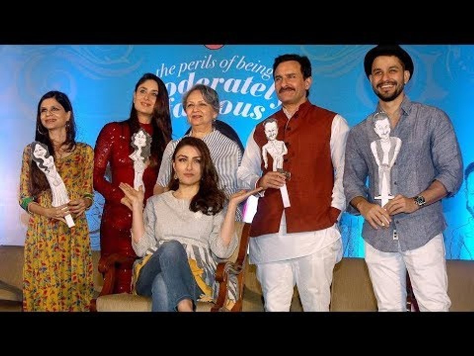 UNCUT-Saif Ali Khan, Kareena Kapoor, Kunal Kemmu at Soha Ali Khan's Book Launch -Part-1 | SpotboyE