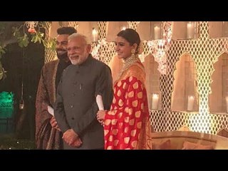 Prime Minister Narendra Modi attends Virat & Anushka's wedding