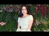 Sara Ali Khan Looks Ravishing at Virat Anushka's Reception at St.Regis | SpotboyE