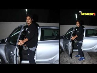 SPOTTED: Sridevi, Boney Kapoor, Janhvi Kapoor and Ishaan Khatter at PVR Juhu | SpotboyE