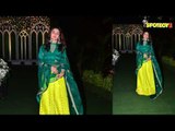 Alia Bhatt Snapped at Best Friend's Wedding Reception | SpotboyE