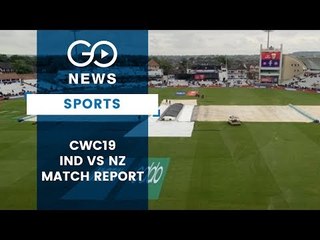 CWC19 India Vs New Zealand Match Report
