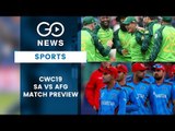 ICC CWC 19: South Africa Vs Afghanistan (Preview)