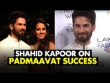 Shahid Kapoor and Mira Rajput Talks about Padmaavat Success,Controversies & much more | SpotboyE