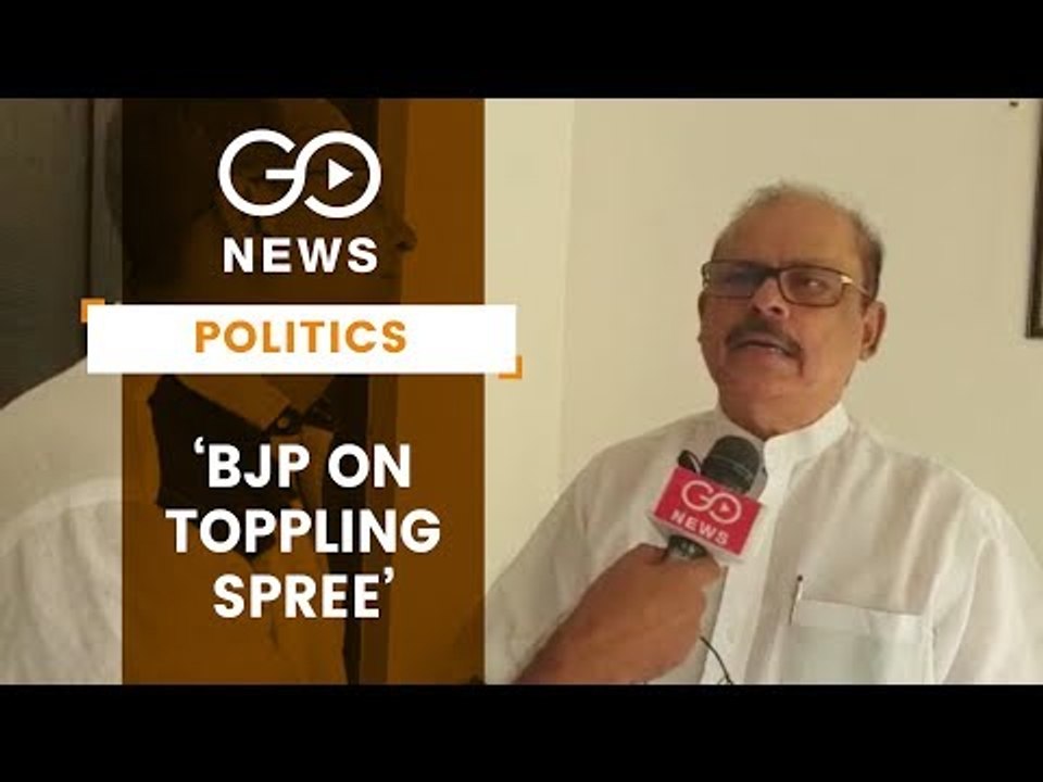 'BJP Behind Karnataka & Goa Destabilisation'