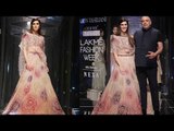 UNCUT- Kriti Sanon walks the Ramp for Tarun  Tahiliani at Lakme Fashion Week 2018 | SpotboyE