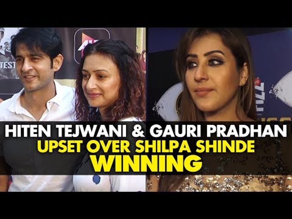 Hiten Tejwani and Gauri Pradhan Upset over Shilpa Shinde Winning Bigg Boss 11 | SpotboyE