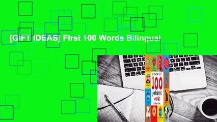 [GIFT IDEAS] First 100 Words Bilingual