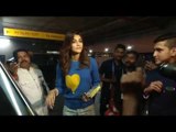SPOTTED : Kriti Sanon at the Mumbai Airport | SpotboyE