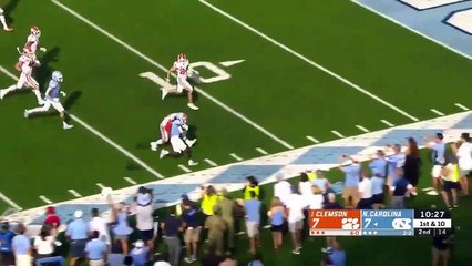 Clemson vs North Carolina (Condensed) 2019