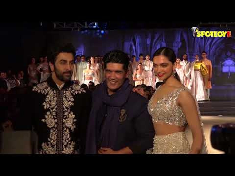 Mijwan 2018:Deepika Padukone And Ranbir Kapoor Walk Ramp Hand-In-Hand For Manish Malhotra | SpotboyE