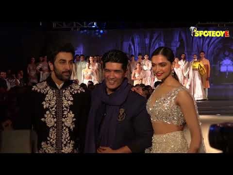 Mijwan 2018:Deepika Padukone And Ranbir Kapoor Walk Ramp Hand-In-Hand For Manish Malhotra | SpotboyE