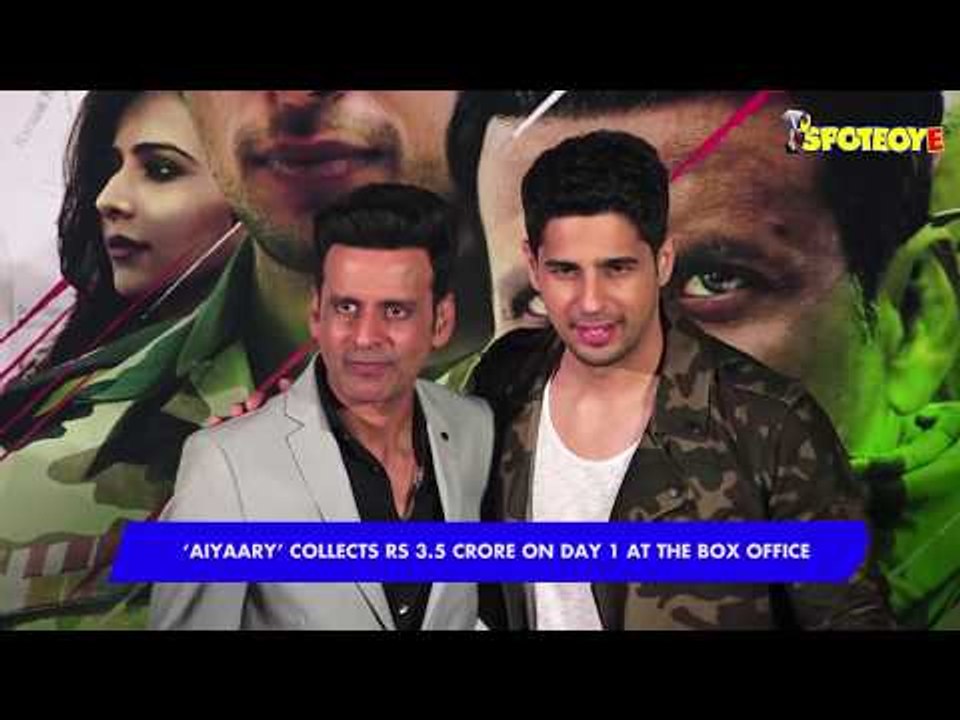 Aiyaary Box-Office Collection,Day 1:Sidharth-Rakul film Gets A POOR Opening,Collects Rs 3.5 Crore