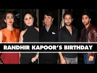 Download Video: Kareena Kapoor and Karisma Kapoor Celebrate Randhir Kapoor's Birthday | SpotboyE