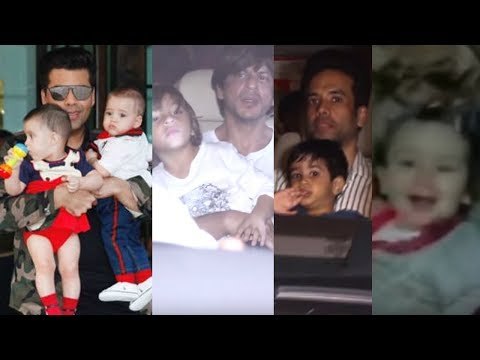 Munchkins Taimur Khan, Abram, Misha Kapoor, Deepika, Shahrukh, attend Yash & Roohi's birthday
