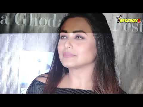 SPOTTED: Rani Mukerji Promotes Hichki at Kala Ghoda Arts Festival 2018 | SpotboyE