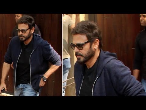 South Superstar Venkatesh Daggubati Visits Anil Kapoor Residence Post Demise of Sridevi | SpotboyE