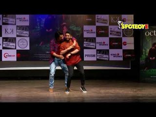 UNCUT- Varun Dhawan Dances with Fans during promotion of October at Sophia College-Part-2 |SpotboyE