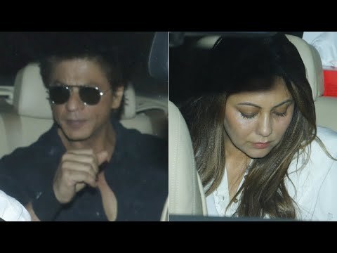 Shahrukh Khan and Gauri Khan Arrive at Anil Kapoor’s Residence to Offer Condolences | SpotboyE