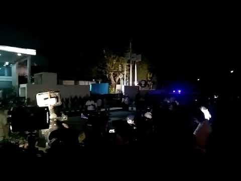 Police security outside the airport where Sridevi's mortal remains will arrive | SpotboyE