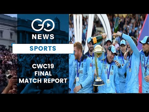 CWC19  England Win Cricket World Cup