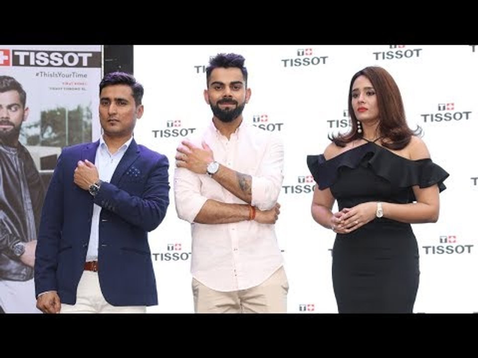 UNCUT- Virat Kohli at TISSOT New Store Launch in Mumbai | SpotboyE