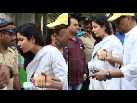 Katrina Kaif At Sridevi’s Funeral | SpotboyE