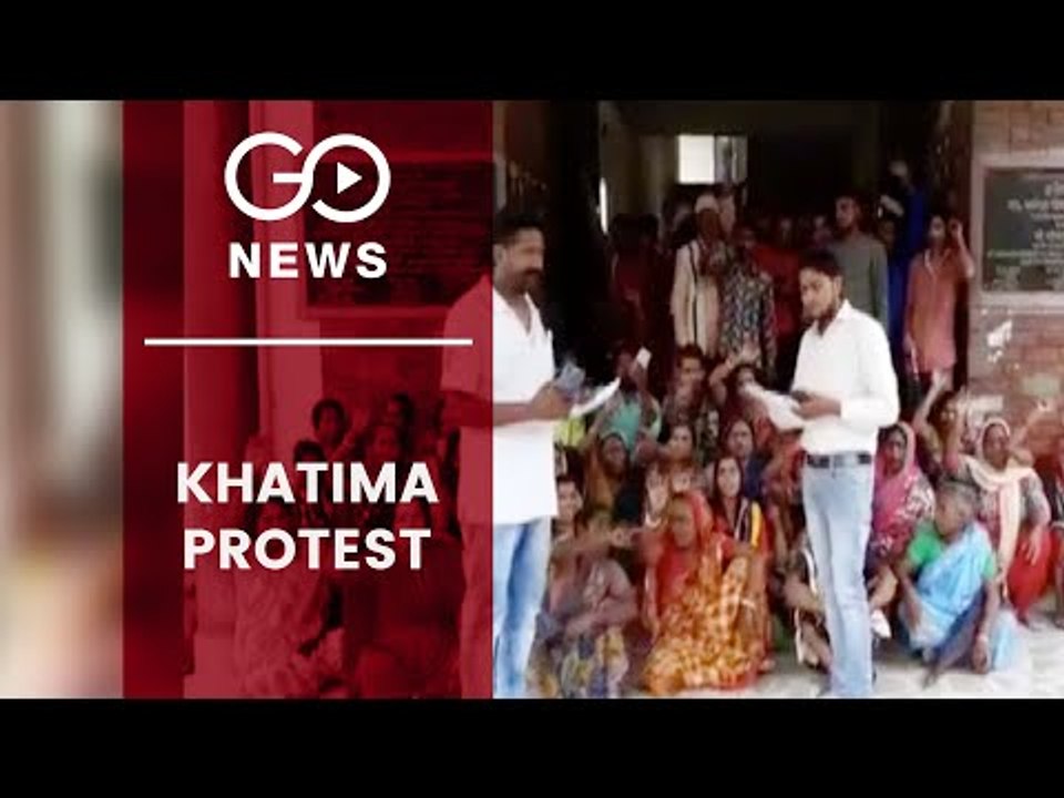 Khatima Protests Over Water-Logging