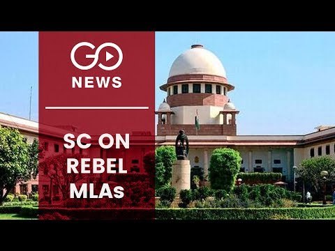 SC: Speaker To Decide On Rebel MLAs