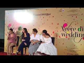 Kareena Kapoor REVEALS about Sonam Kapoor’s Wedding at Veere Di Wedding Trailer Launch | SpotboyE