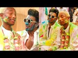 Ranveer Singh & Pharell Williams' Colourful Holi Is Breaking The Internet | SpotboyE