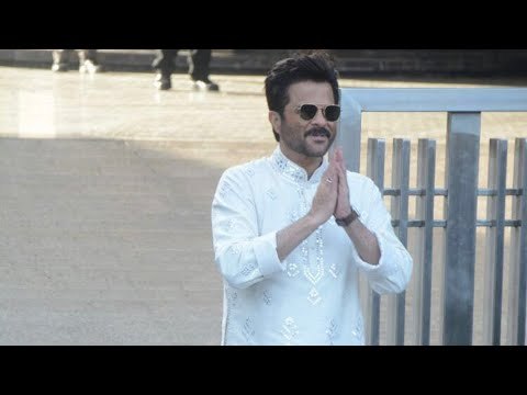 Anil Kapoor arrives for Sonam Kapoor's Mehendi & Sangeet ceremony | SpotboyE