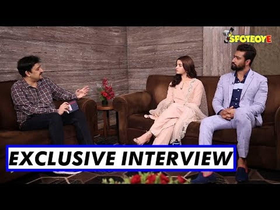 RAAZI Interview | Alia Bhatt & Vicky Kaushal speak to Editor Vickey Lalwani | SpotboyE