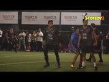 SPOTTED: Ranveer Singh Plays Football at Roots Premier League | SpotboyE