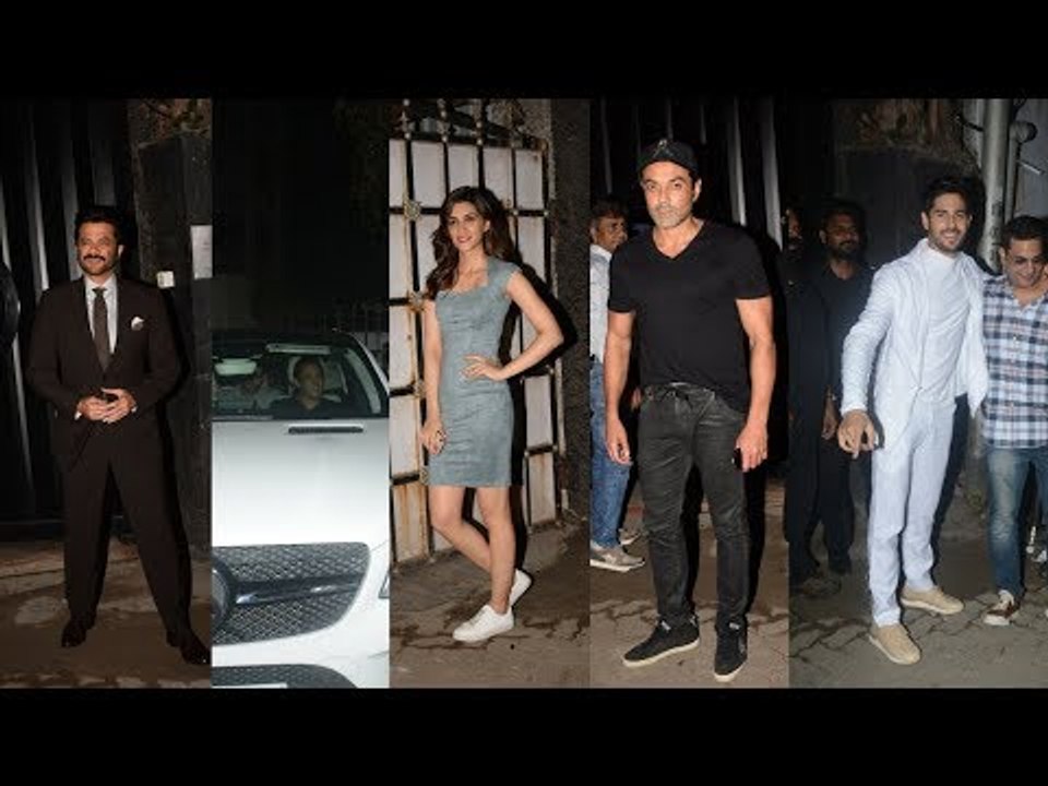 Salman Khan, Bobby Deol, Anil Kapoor, Kriti & other celebs attend Mukhesh Chhabra's Birthday