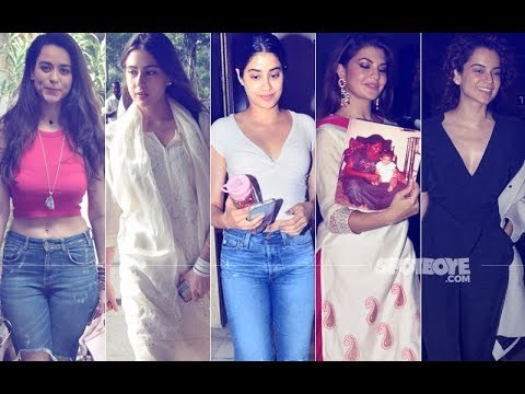 STUNNER OR BUMMER: Soundarya, Sara Ali Khan, Janhvi Kapoor, Jacqueline Fernandez Or Kangana Ranaut?