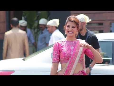 Jacqueline Fernandez Arrives for Sonam Kapoor Ki Shaadi | SpotboyE