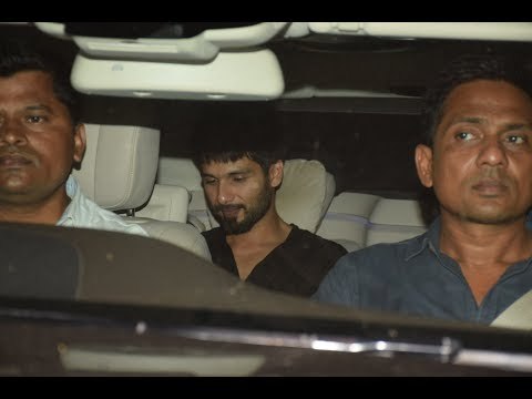 SPOTTED: Shahid Kapoor at Ekta Kapoor’s Office | SpotboyE