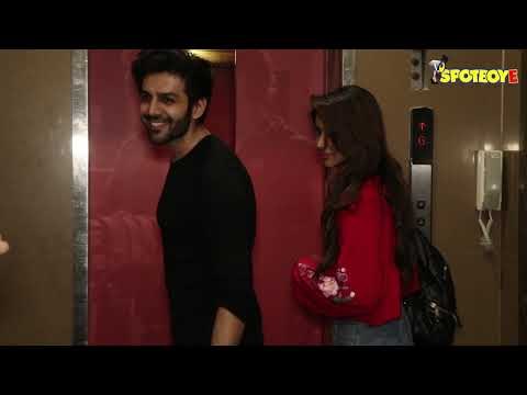 SPOTTED: Kartik Aaryan with Girlfriend Dimple Sharma | SpotboyE