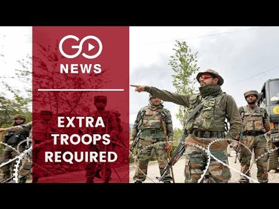 Extra Troops To Be Deployed In J&K
